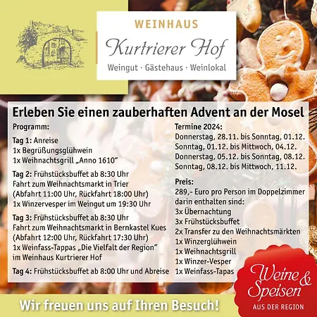 Weinhaus Kurtrierer Hof * Leiwen